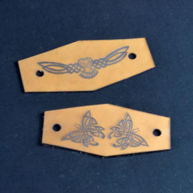laser cutting engraving leather cut hair materials engraved which suited well very were tamar